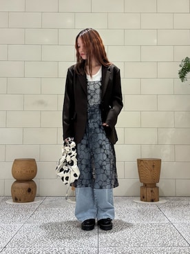 「PICCADILLY（ピカデリー）のアイテム」を使った、COCOAさん（レディース・155cm）の冬コーディネート