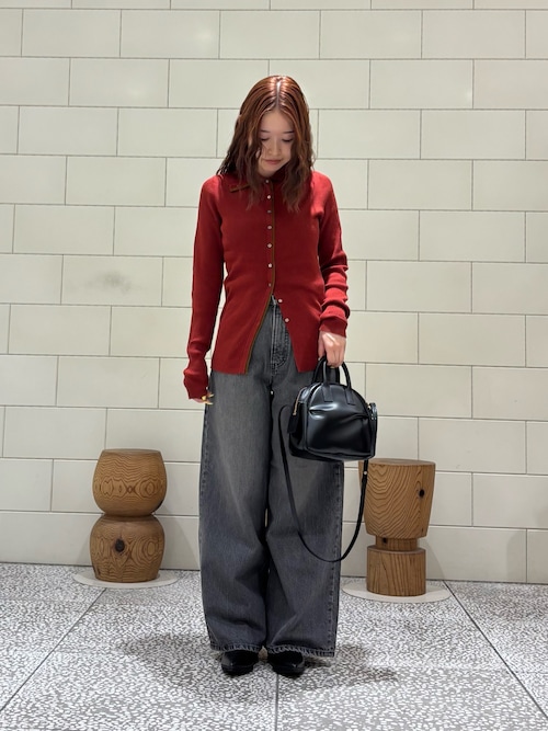 ナナ プロフ見てください PIENI ボストンショルダーバッグ ブラック ナナ プロフ見てください PIENI ボストンショルダーバッグ