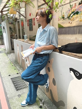 「Cider（Cider）のアイテム」を使った、Juinさん（メンズ・177cm）の春コーディネート