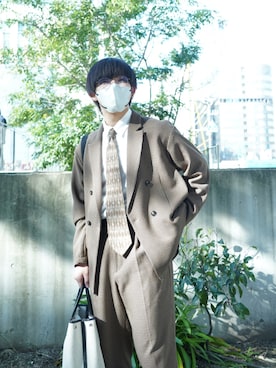 「卒業式コーデ」｜しまさん（メンズ・170cm）の春コーディネート