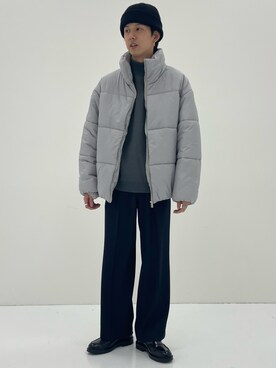 「PUBLIC TOKYO（パブリックトウキョウ）のアイテム（ダウンジャケット/コート）」を使った、pt_menさん（メンズ・179cm）の冬コーディネート