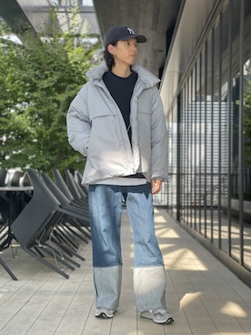 「PUBLIC TOKYO（パブリックトウキョウ）のアイテム（ダウンジャケット/コート）」を使った、pt_menさん（メンズ・177cm）の冬コーディネート