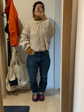 「URBAN RESEARCH（アーバンリサーチ）のアイテム」を使った、かなこさん（レディース・155cm・40代）の春コーディネート