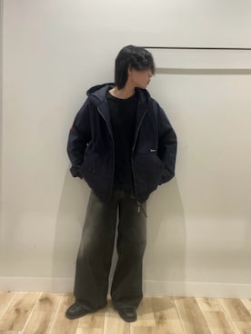 「アイテム（その他アウター）」を使った、tmyさん（メンズ・169cm）の秋コーディネート