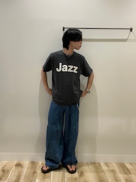 「アイテム（サンダル）」を使った、tmyさん（メンズ・169cm・20代）の夏コーディネート