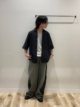 「KBF（ケイビーエフ）のアイテム」を使った、tmyさん（メンズ・169cm）の夏コーディネート