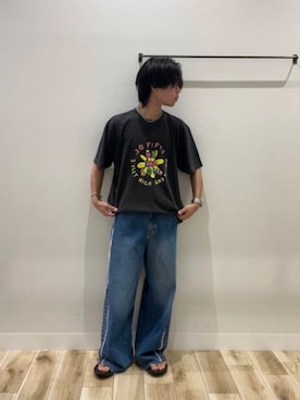 「OOFOS（ウーフォス）のアイテム」を使った、tmyさん（メンズ・169cm）の夏コーディネート