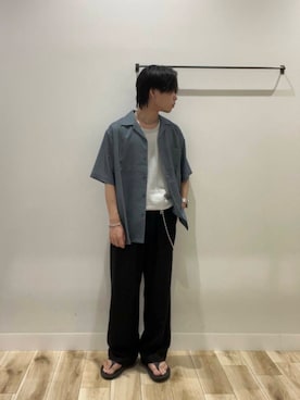 「urbanresearchstore」｜tmyさん（メンズ・169cm）の夏コーディネート