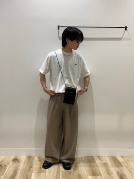 「KBF（ケイビーエフ）のアイテム」を使った、tmyさん（メンズ・169cm）の夏コーディネート