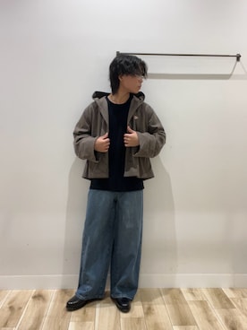 「URBAN RESEARCH DOORS（アーバンリサーチドアーズ）のLIFE STYLE TAILOR　マルチスペックコインローファー（ドレスシューズ）」を使った、tmyさん（メンズ・169cm）の秋コーディネート