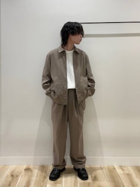 「URBAN RESEARCH（アーバンリサーチ）のアイテム（ブルゾン）」を使った、tmyさん（メンズ・169cm）の春コーディネート