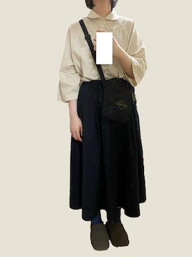 「epnok（エプノック）のアイテム」を使った、aripon.さん（レディース・165cm）の夏コーディネート