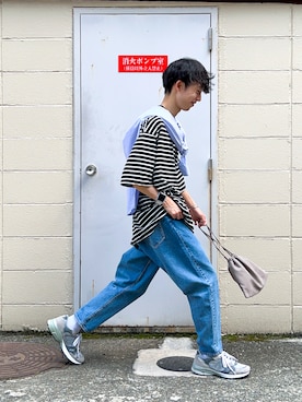 「アイテム（その他）」を使った、かぁさん（メンズ・165cm）の春コーディネート