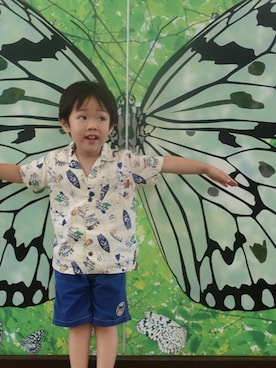 「DOUBLE_B（ダブルビー）のアイテム」を使った、tamayo3200さん（レディース・160cm）の秋コーディネート