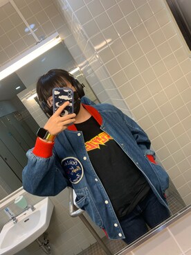 「Laundry（ランドリー）のアイテム」を使った、カイエンさん（レディース・160cm）の秋コーディネート