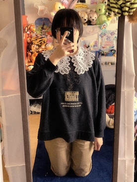 「Laundry（ランドリー）のアイテム」を使った、カイエンさん（レディース・160cm）の春コーディネート