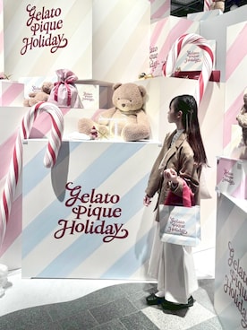 「しまむら（シマムラ）のアイテム」を使った、𝗮𝗼𝗶さん（レディース・159cm）の春コーディネート