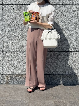 「アイテム（その他）」を使った、𝗮𝗼𝗶さん（レディース・159cm）の秋コーディネート