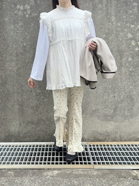 「アイテム（その他）」を使った、𝗮𝗼𝗶さん（レディース・159cm）の冬コーディネート