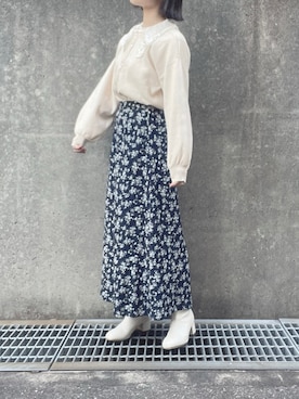 𝗮𝗼𝗶さん（レディース・159cm）の秋コーディネート