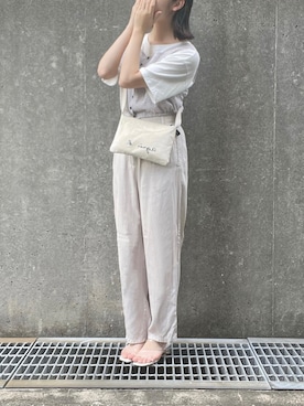 「SLURR（スラ―）のアイテム」を使った、𝗮𝗼𝗶さん（レディース・159cm）の秋コーディネート