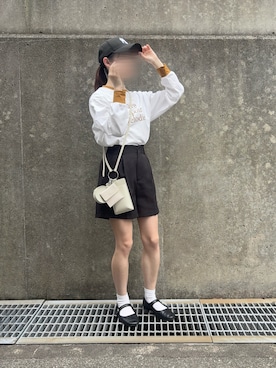 「アイテム（パンプス）」を使った、𝗮𝗼𝗶さん（レディース・159cm・20代）の夏コーディネート