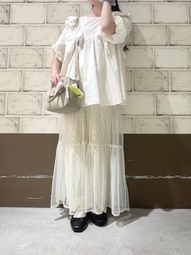 「agnes b.（アニエスベー）のアイテム」を使った、𝗮𝗼𝗶さん（レディース・159cm）の秋コーディネート