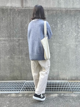 「服とコスメでなりたい自分に」｜「アイテム（その他）」を使った、𝗮𝗼𝗶さん（レディース・159cm）の冬コーディネート
