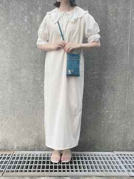 𝗮𝗼𝗶さん（レディース・159cm）の夏コーディネート