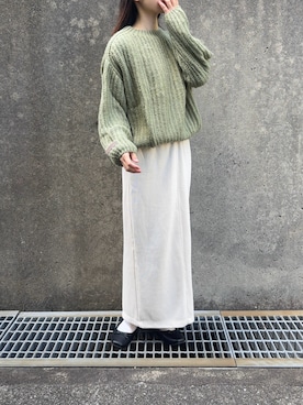 「アイテム（ワンピース/ドレス）」を使った、𝗮𝗼𝗶さん（レディース・159cm・20代）の秋コーディネート