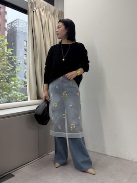 「2.718（ニーテンナナイチハチ）のアイテム」を使った、rui さん（レディース・161cm）の秋コーディネート