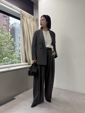 「2.718（ニーテンナナイチハチ）のアイテム」を使った、rui さん（レディース・161cm）の秋コーディネート