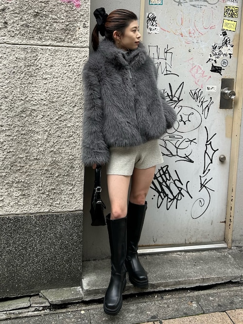 moussy ZIP UP KNIT カーディガン ショートパンツ MOUSSY（マウジー