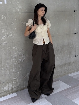 入江 葵さん(レディース・148cm)の夏コーディネート