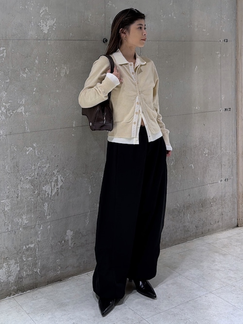 DOUBLE LAYERED ニットシャツ（ニット/セーター）｜MOUSSY（マウジー