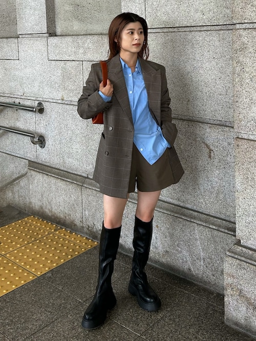新品❗️MOUSSY ViVi掲載】25年AIR EASE ロングブーツM MOUSSY | 【ViVi掲載】AIR EASE ロングブーツ (ブーツ ) |SHEL