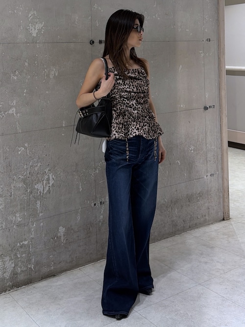 SATIN GATHER キャミソール（キャミソール）｜MOUSSY（マウジー）の
