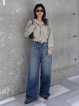 入江 葵さん(レディース・148cm)の秋コーディネート