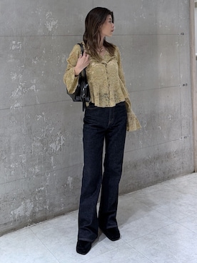 入江 葵さん(レディース・148cm)の冬コーディネート