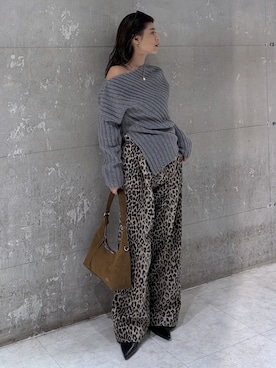 入江 葵さん(レディース・148cm)の冬コーディネート