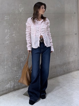 入江 葵さん（レディース・148cm）の春コーディネート