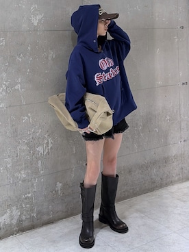 入江 葵さん(レディース・148cm)の冬コーディネート