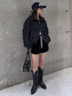 入江 葵さん（レディース・148cm）の春コーディネート