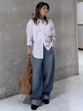 入江 葵さん（レディース・148cm）の春コーディネート