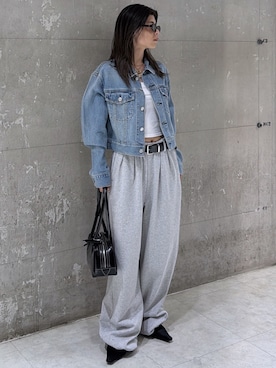 入江 葵さん（レディース・148cm）の春コーディネート