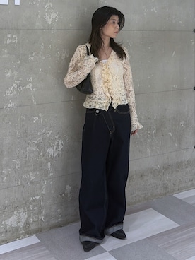 入江 葵さん（レディース・148cm）の秋コーディネート