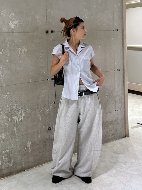moussy CURVE LINE スウェットパンツ　グレー1 CURVE LINE スウェットパンツ（スウェットパンツ）｜MOUSSY