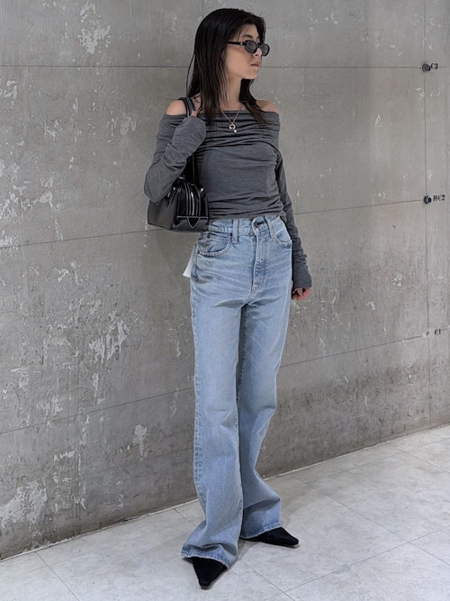 シリーズ累計24万本販売】MVS L/BLU FLARE（デニムパンツ）｜MOUSSY
