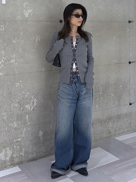 入江 葵さん(レディース・148cm)の秋コーディネート