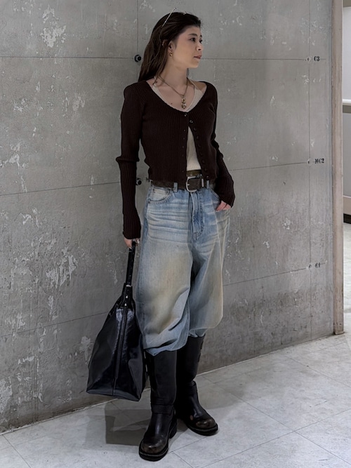 セール】【26年SS新作】HALTER NECK DOUBLE ニットトップス（ニット